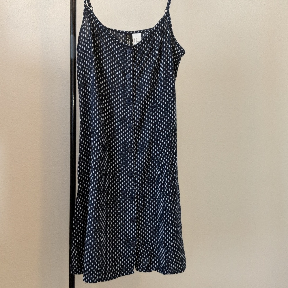 H&M Divided Sleeveless Buttondown Dress